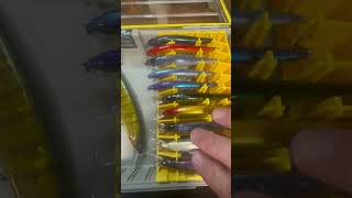 Plano Edge Jerkbait Box Megabass Organization #shorts #bassfishing #jerkbait #megabass #bass