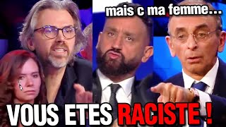 Aymeric Caron ridiculise Eric Zemmour devant sa femme Sarah Knafo