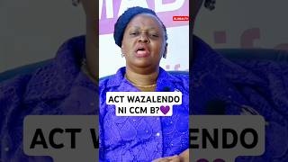 🙄ACT WAZALENDO NI CCM B?💜🔥👌 #breaking #globaltv #shortsvideo #viralvideo #trending #youtube