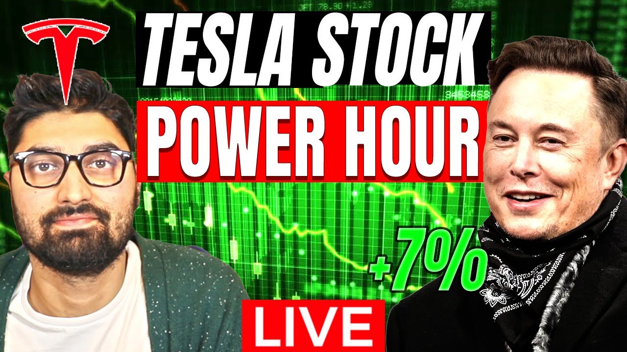 Tesla Stock Rallying +7%, Earnings Week Ahead - YouTube