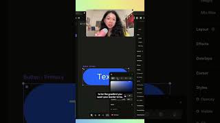 how to create a gradient border button with framer in 60 seconds! #framer