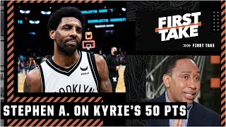 Stephen A.: Kyrie Irving’s 50-PT made MADE ME WANT TO THROW UP! | First Take