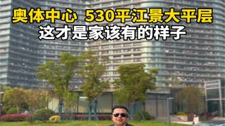 杭州奥体中心530平大平层，到底长啥样