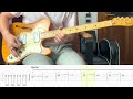 white shadows coldplay cover • guitar tab • tutorial • lesson