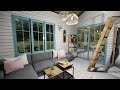 stunning 16x30 ft 5x9 m loft tiny house – perfect for minimalist living