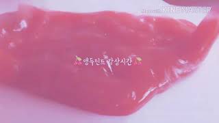 🐰    뜨혜      |       🍒앵두나라의 앵두틴트🍒     | 🍑 1분 영상