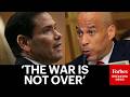 JUST IN: Cory Booker And Marco Rubio Spar Over The War With Iran And Ongoing Negotiations