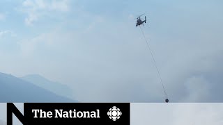 Hundreds of wildfires fuel anxiety among B.C. residents