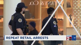 Repeat retail arrests in Nashville