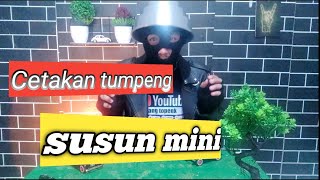 cetakan tumpeng susun mini