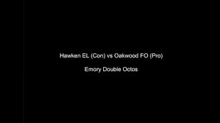 Hawken EL vs Oakwood FO Emory Public Forum Double Octos