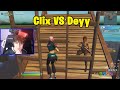 Clix VS Deyy 1v1 Buildfights!! - Fortnite Creative 1v1