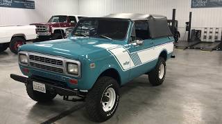 SOLD!!!!    1980 International Scout II Diesel