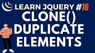 jQuery Clone() Method - jQuery JS Library Tutorial