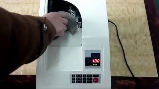 Packet Vacuum Counter VC870 demo video