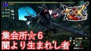 【MHXX／ヘビィのみで1から攻略】【集会所★6】【獰猛化ナルガ】闇より生まれし者