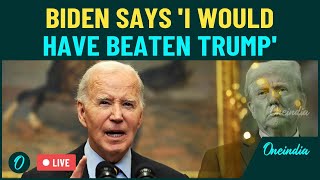 LIVE: Biden Says 'I Would Have Beaten Trump' | U.S President Biden's Last Press Conference?