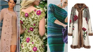 Top51 most precious and perfect Crochet outfit for business women/middi shirts/top designs