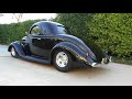 1936 ford 3 window coupe all steel ford powered sold