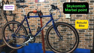 Rebuild bike || skykomish marbel point || vintage bike || comuter bike || touring bike || retrobike