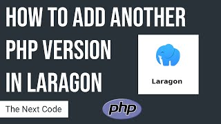 Laragon How To Add Another Php Version Php 7 4 Php 8 0 2021 The Next ...