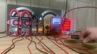 Digital multimeter test