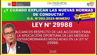 😱🔴Pasos para abrir Procesos a los maestros ¿y cuando las nuevas normas de conducta D.S. N°002-2025?