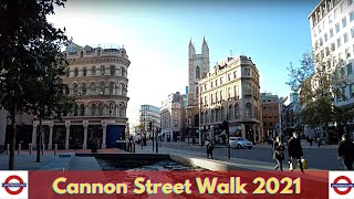 Cannon Street Station Walk 2021| Every Tube Station in London!| Chelsea | Walking Tour| Here We Go