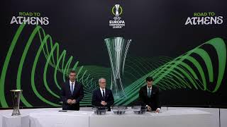2023/24 UEFA Europa Conference League Quarter-Final Draw