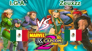 Marvel vs Capcom 2: New Age of Heroes - I.G.A. vs Zeuxzz