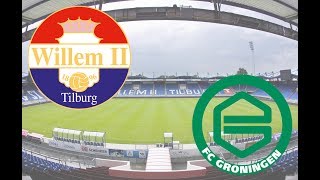Willem II - FC Groningen: Opkomst (HD 1080P)