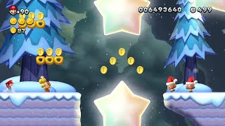 Snow Star Summit - NSMBU Custom Level