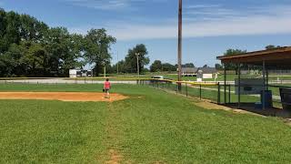 Tornado siren during baseball practice