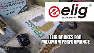 ELIG BRAKE PADS Initial Review and Install | Sniper 155