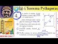 teorema pythagoras , matematika kelas 8 bse k13 rev 2017 luk 6 ,esay no 4 segitiga dalam bujursan