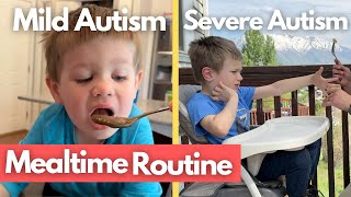 Mealtime Routine for Mild Autism and Severe Autism | 9 Tips