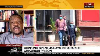 Zimbabwean journalist, Hopewell Chinono speaks out following release from prison