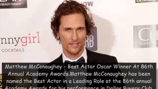 Matthew McConaughey Wins Oscar for Best Actor