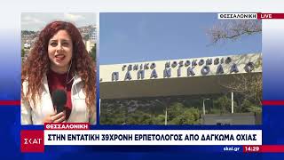 Θεσσαλονίκη: Στην εντατική 39χρονη ερπετολόγος από δάγκωμα οχιάς | Μεσημβρινό Δελτίο | 27/05/2023