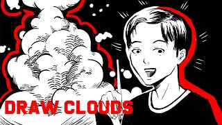 How to Draw Clouds: Manga Ink & Tone Effects