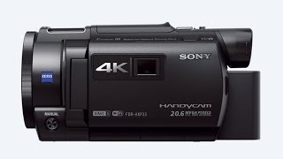 Sony 4K UHD Handycam mit Projektor - ソニーの4K UHDハンディカムプロジェクター