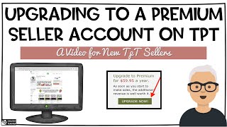 Upgrading to Premium TpT Account