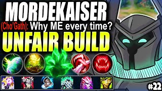 Learn how to play Mordekaiser with the most UNFAIR BUILD ~ LoL Meta Morde #22 Guide (Runes/Items)