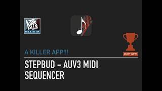 StepBud - AUv3 MIDI Sequencer v1.3.2