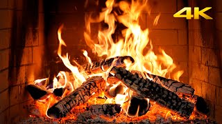 🔥 Cozy Fireplace Ambiance with Burning Logs and Crackling Fire Sounds for Better Sleep \u0026 Relaxation