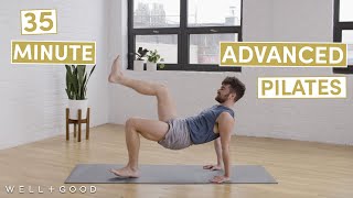 35 Minute Advanced Pilates Workout | Good Moves | Well+Good