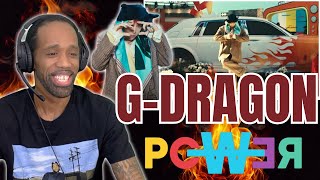 FIRST TIME REACTING TO G-DRAGON | POWER (Official Video) REACTION