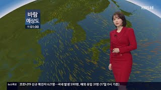 뉴스라인 강아랑기상캐스터 210218