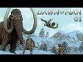 Dawn of Man | PRE-HISTORIC CITY BUILDING - Mini Let's Play 01 (Beta Gameplay)