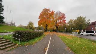 Mäntymäeltä Vähäheikkilään, syksyisissä maisemissa / Turku, Finland (4K)